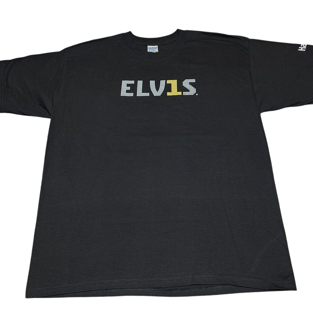 Vintage Y2K Elvis‎ Presley John Lennon Beatles Quote Album Promo T-Shirt Size XL